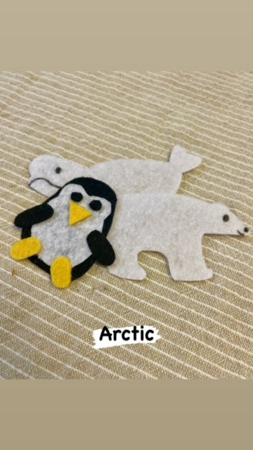 Animals and their Habitats Felt Kit