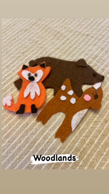 Animals and their Habitats Felt Kit