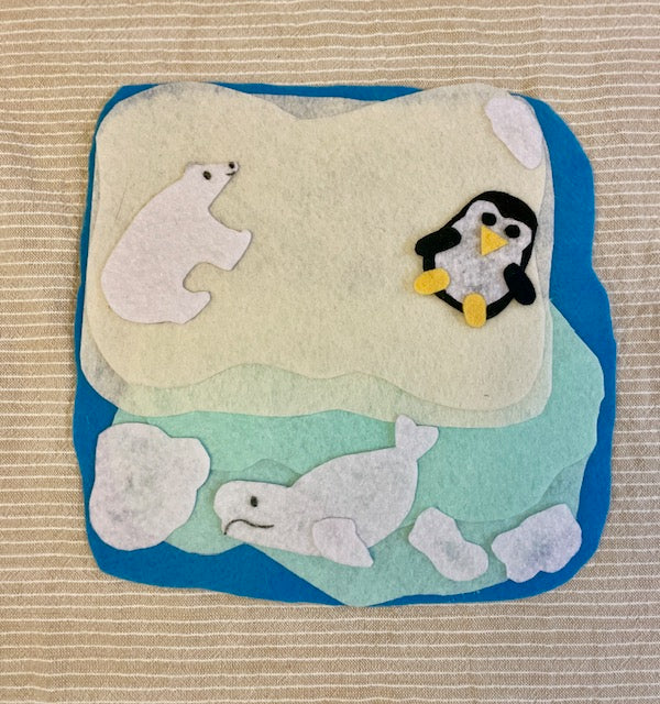 Animals and their Habitats Felt Kit