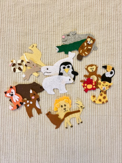 Animals and their Habitats Felt Kit