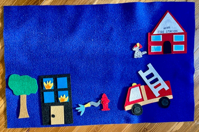 Fire Station Felt Kit