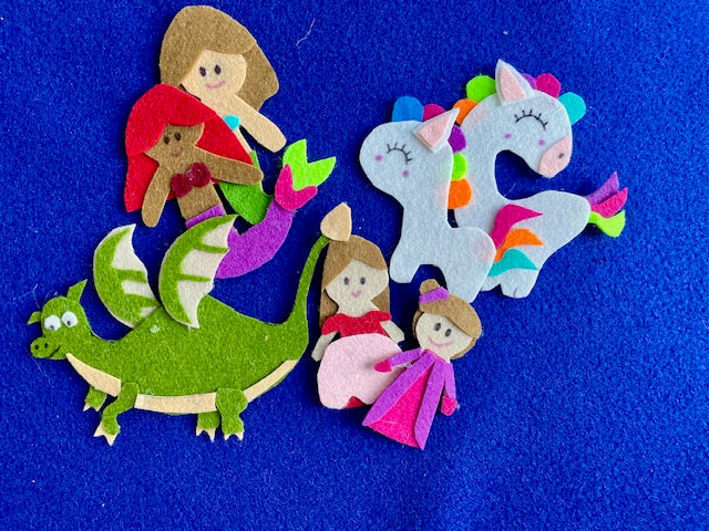 Fantasy Word Felt Kit