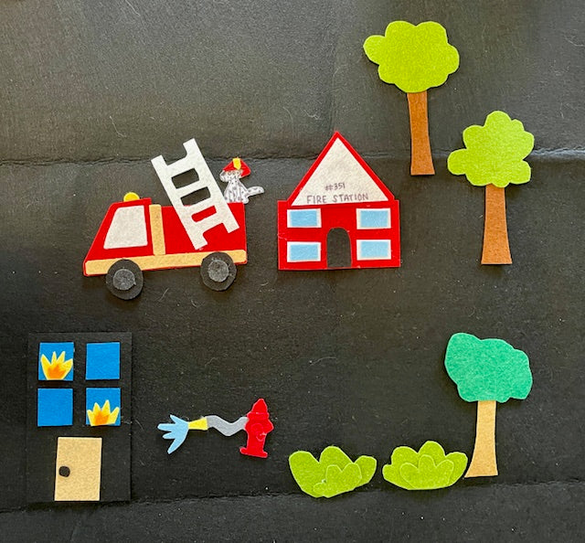 Fire Station Felt Kit