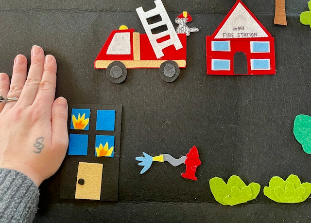 Fire Station Felt Kit