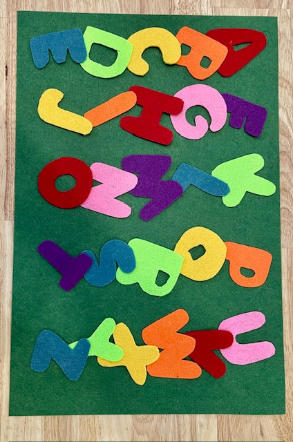 Letters and Numbers Felt Kit