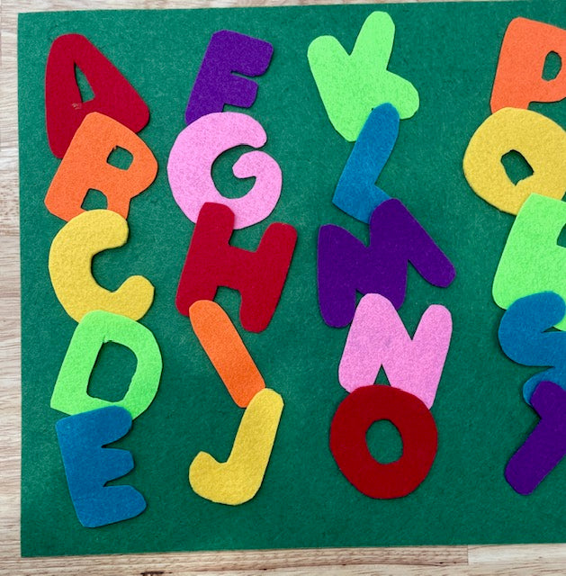Letters and Numbers Felt Kit