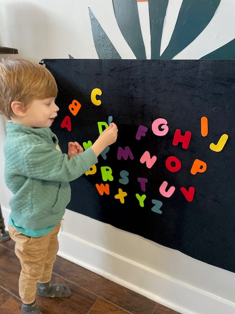 Letters and Numbers Felt Kit