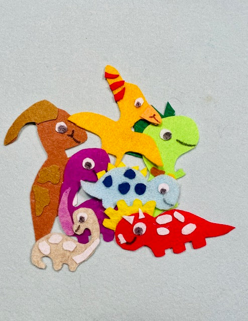 Dinosaur World Felt Kit